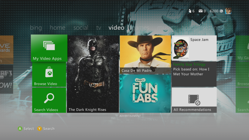 Обзор нового дашборда Xbox 360 - Изображение 4 Обзор нового дашборда Xbox 360 - Изображение 4