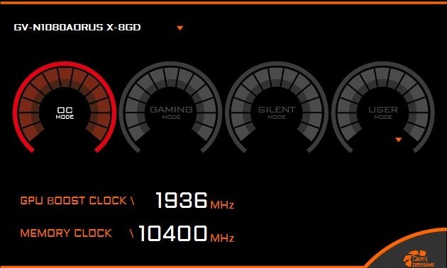 Обзор видеокарты Aorus GTX 1080 Xtreme Edition 8G. - Изображение 11 Обзор видеокарты Aorus GTX 1080 Xtreme Edition 8G. - Изображение 11