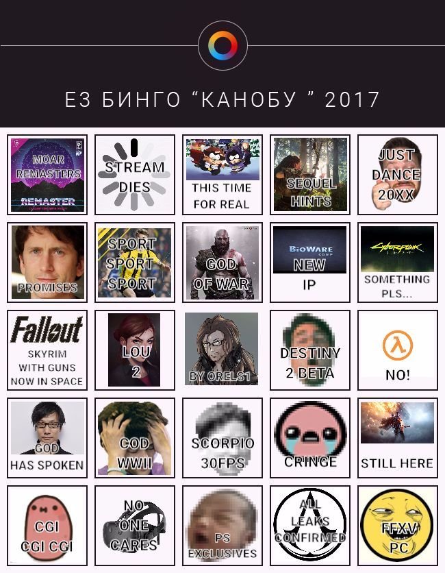 Итоги конкурсов «Усы Пивоварова» и «Бинго» от «Канобу» и «Рокетбанка». - Изображение 5 Итоги конкурсов «Усы Пивоварова» и «Бинго» от «Канобу» и «Рокетбанка». - Изображение 5