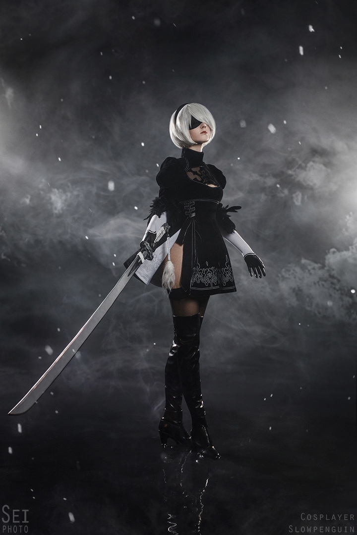 Холодная, но манящая 2B в новом прекрасном косплее NieR: Automata. - Изображение 2 Холодная, но манящая 2B в новом прекрасном косплее NieR: Automata. - Изображение 2