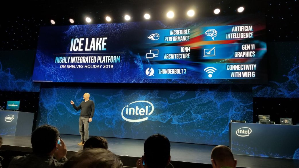 Intel представила 10-нм процессоры десятого поколения Ice Lake