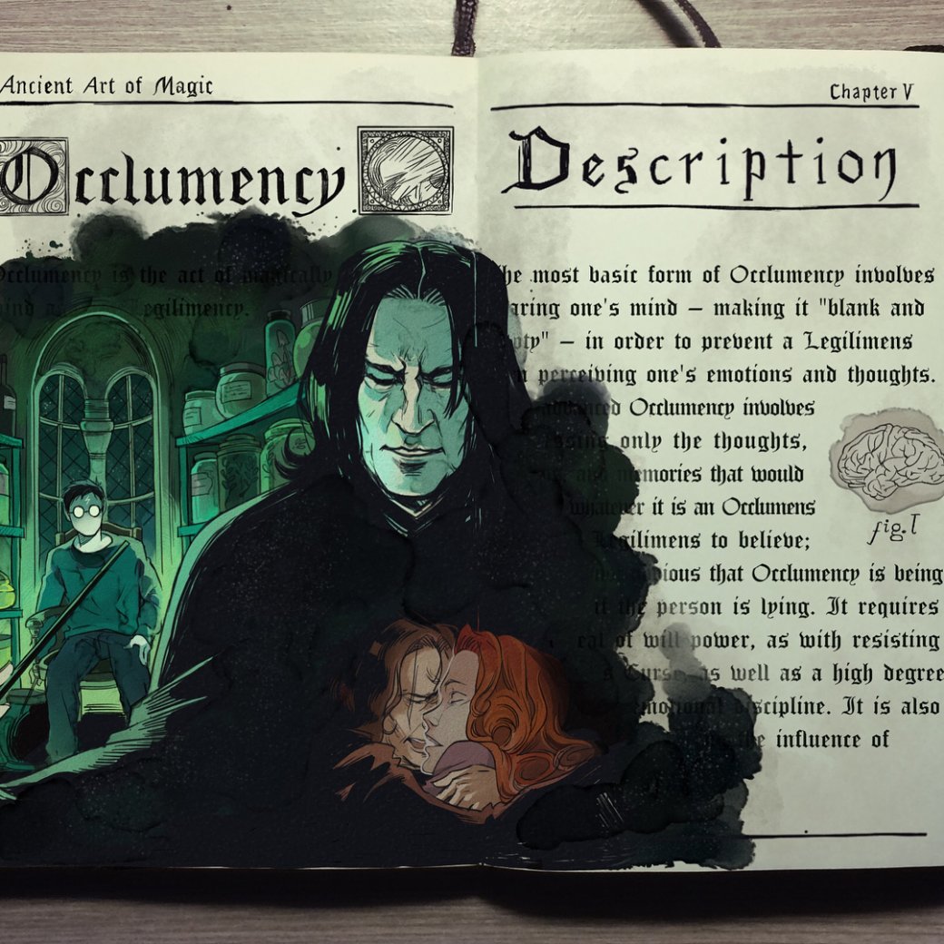 Художник нарисовал очень красивые иллюстрации по книгам о Гарри Поттере | Канобу - Изображение 3075