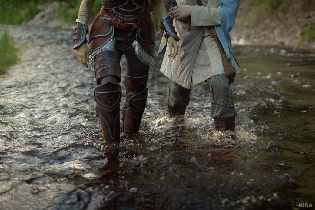 Косплей дня: молодой маг Кадгар и полуорчиха Гарона из фильма Warcraft. - Изображение 11